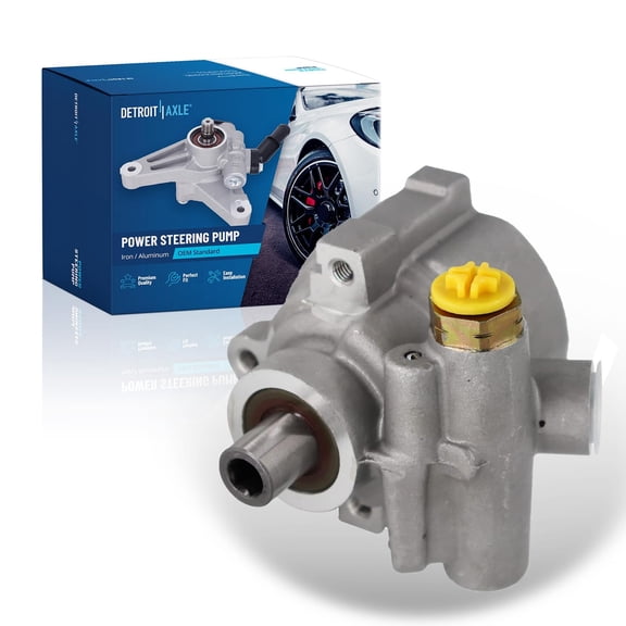 Detroit Axle - Power Steering Pump for Chevrolet Trailblazer EXT SSR GMC Envoy XL XUV Buick Rainier Oldsmobile Bravada Isuzu Ascender Saab 9-7x