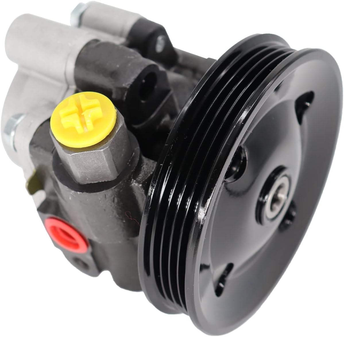 Detroit Axle Power Steering Pump with Pulley Replacement for 2002