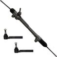 thumbnail image 1 of Detroit Axle - Power Steering Rack and Pinion for 2004-2012 Chevy Malibu, 2005-2010 Pontiac G6 Complete Electric Power Steering Rack & Pinion Assembly 2 Outer Tie Rod Ends Replacement, 1 of 5