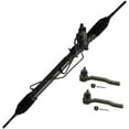 thumbnail image 1 of Detroit Axle - Power Steering Rack & Pinion Assembly Front Outer Tie Rod Ends Replacement for Suzuki XL-7 Grand Vitara - 3pc Set Fits select: 2006 SUZUKI XL7, 1 of 6