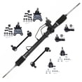 thumbnail image 1 of Detroit Axle - Power Steering Rack and Pinion Ball Joints Sway Bars Tie Rods Replacement for Honda Passport Isuzu Axiom Rodeo Sport Amigo, 1 of 8