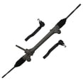 thumbnail image 1 of Detroit Axle - Power Steering Rack and Pinion Outer Tie Rod Ends Replacement for Ford 2011-2015 Toyota Sienna w/Electric Assist, 1 of 7
