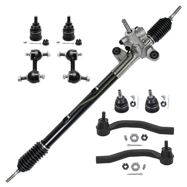 Complete Power Steering Rack And Pinion With Outer Tie Rods For 2003-2006 Acura MDX – Hydraulic, Detroit Axle, Lifetime Warranty