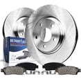 thumbnail image 1 of Detroit Axle - Front Brakes Kit for Chevrolet Equinox Impala Malibu Buick Regal LaCrosse Allure GMC Terrain Saab 9-5 Disc Brake Rotors Ceramic Brakes Pads : 12.64'' inch Rotor, 1 of 9