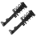 thumbnail image 1 of Detroit Axle - 2 Front Struts for 2010 2011 2012 2013 2014 Mercedes-Benz E350 2015-2017 E400, Complete Struts with Coil Spring Assembly 2011 2012 2013 Replacement Suspension Ready Strut Shock, 1 of 8