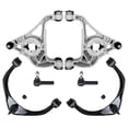 thumbnail image 1 of Detroit Axle - RWD 6pc Front End Kit for 2013-2018 Ram 1500, 2019-2024 Ram 1500 Classic, 4 Lower & Upper Control Arms with Ball Joints 2 Outer Tie Rods Replacement, 1 of 7