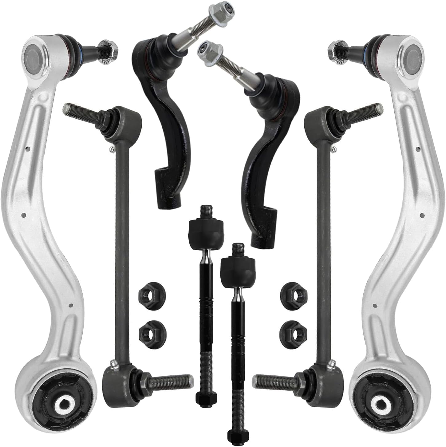 Ats Rod Embedd Detroit Axle - RWD 8pc Front End Kit for 2013 2014 2015 2016 2017 2018 ...