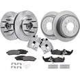 thumbnail image 1 of Detroit Axle - RWD Brake Kit for 2004-2008 Ford F-150 2006-2008 Lincoln Mark LT 2005 2007 Front & Rear Disc Brake Rotors Ceramic Brakes Pads Rear Brake Calipers Replacement - 10pc Set, 1 of 7