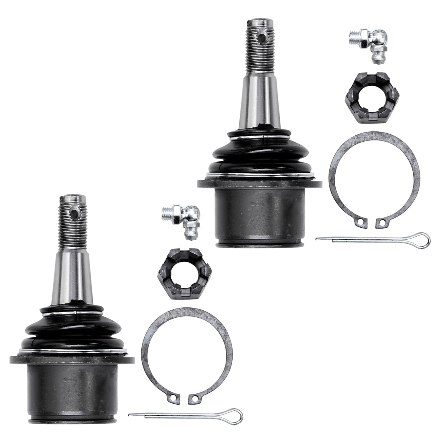 Detroit Axle - RWD Front 2pc Ball Joints for 2005-2023 Chrysler 300, 2006-2023 Dodge Charger 2008-2023 Challenger 2005-2008 Magnum, 2 Lower Ball Joints Replacement