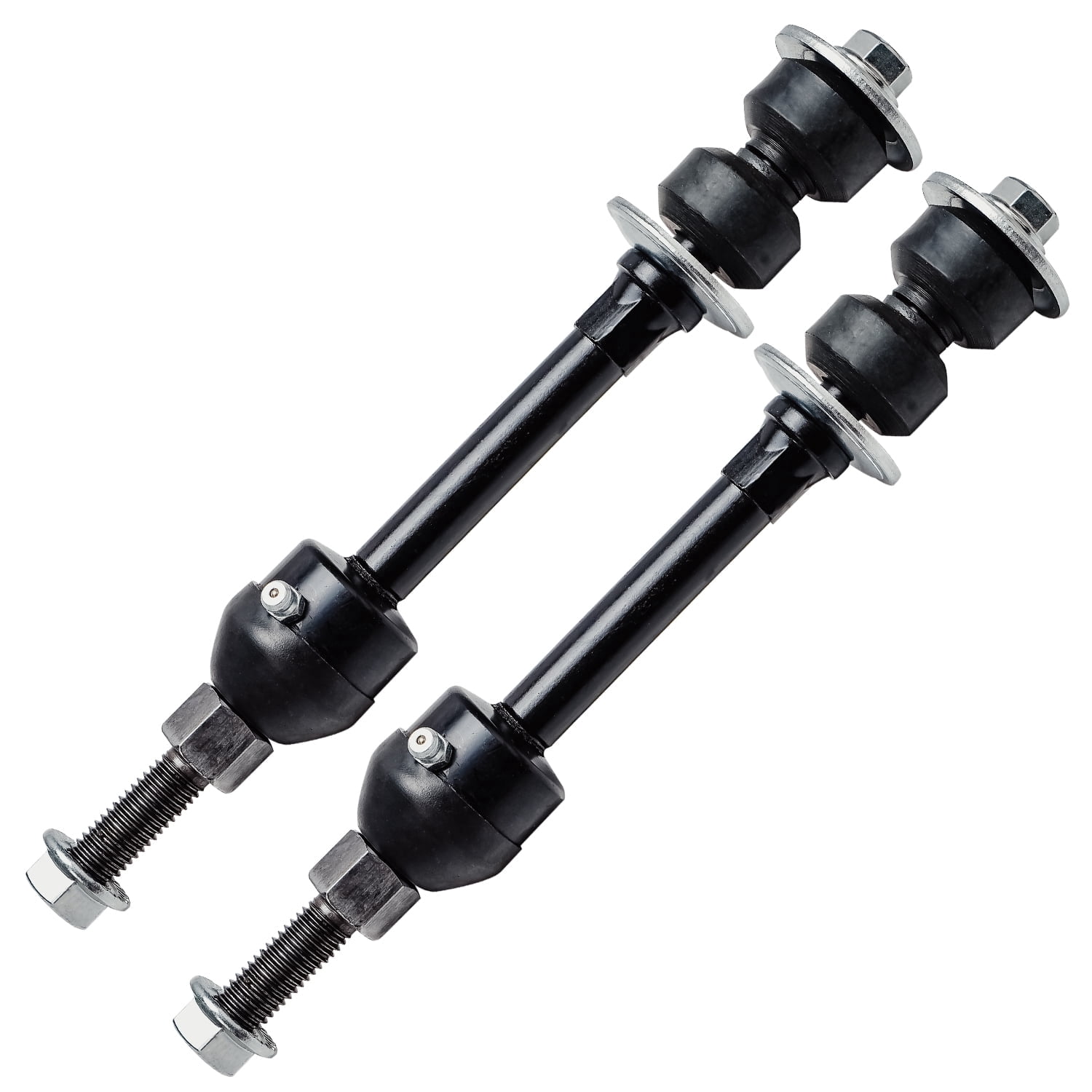 Detroit Axle - RWD Front 2pc Sway Bars for 2002-2010 Dodge Ram 1500, 2011-2013 2500, 2011-2012 3500, 2 Stabilizer Sway Bar End Links Set Replacement