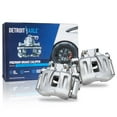 thumbnail image 1 of Detroit Axle - RWD Front Brake Calipers for 2012-2021 Chrysler 300 Dodge Challenger Charger [3.6L], Disc Brake Calipers with Brackets 2013 2014 2015 2016 2017 2018 2019 2020 Replacement - 2pc Set, 1 of 7
