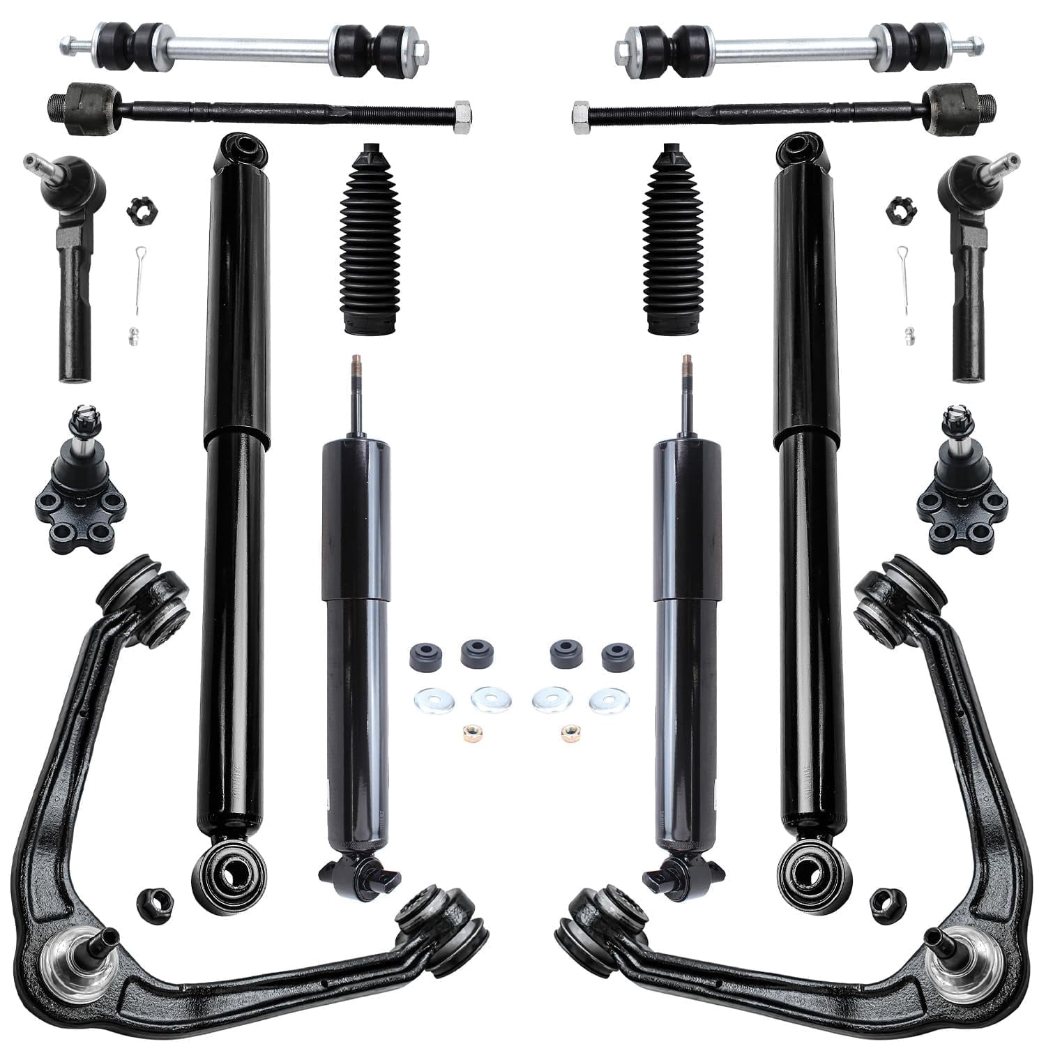 Detroit Axle - RWD Front End 16pc Suspension Kit for 99-06 Chevrolet ...