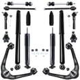 thumbnail image 1 of Detroit Axle - RWD Front End 16pc Suspension Kit for 99-06 Chevrolet Silverado GMC Sierra 1500, 2 Control Arms 2 Ball Joints 4 Tie Rods 2 Sway Bars 4 Front and Rear Shock Absorbers 2 Boots, 1 of 9