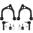 thumbnail image 1 of Detroit Axle - RWD Front End Suspension Kit for Chrysler 300 Dodge Charger Challenger Magnum 2 Upper Control Arms w/Ball Joints 2 Lower Ball Joints 2 Outer Tie Rod Ends Replacement, 1 of 7