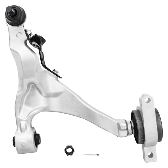Detroit Axle - RWD Front Left Lower Control Arm for 2011-2012 Infiniti G25, 2007-2008 G35, 2009-2013 G37, 2015 Q40, Driver Side Lower Control Arm w/ Ball Joint Assembly