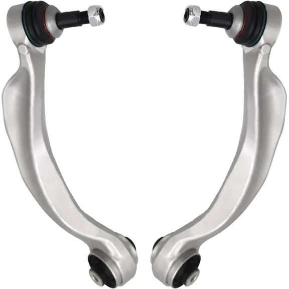 Detroit Axle - RWD Front Lower Control Arms for BMW 528i 535d 535i 550i, 640i 650i Gran Coupe Activehybrid 5, 2 Lower Forward Control Arms with Ball Joint Assembly Replacement
