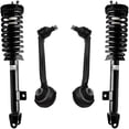 thumbnail image 1 of Detroit Axle - 4pc RWD Front End Suspension Kit for 05-10 Chrysler 300, 05-08 Dodge Magnum 06-10 Charger, 2 Lower Control Arms w/Ball Joint 2 Struts & Coil Spring 2007 2009 Replacement, 1 of 6