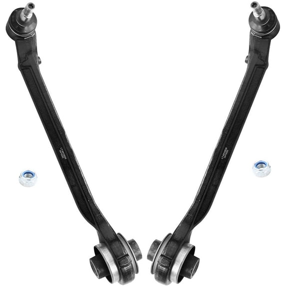 Detroit Axle - RWD Front Lower Forward Control Arms for 11-20 Chrysler 300 Dodge Charger Challenger 2011 2012 2013 2014 2015 2016 2017 2018 2019 2020 Replacement 2 Lower Control Arms with Ball Joints