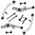 thumbnail image 1 of Detroit Axle - RWD Front Lower Forward Rearward Control Arms Tie Rods Sway Bars Replacement for 2003-2004 Nissan 350Z 10pc, 1 of 5