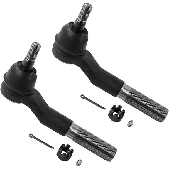 Detroit Axle - RWD Front Outer Tie Rods for Ford 2017-2022 F-250 F-350 Super Duty, 2 Outer Tie Rods End Links 2018 2019 2020 2011 Replacement