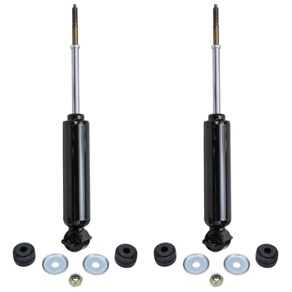 Detroit Axle - RWD Front Shocks for Chevy S10 Blazer GMC Jimmy Sonoma Isuzu Hombre 2 Shock Absorbers Assembly Replacement Suspension