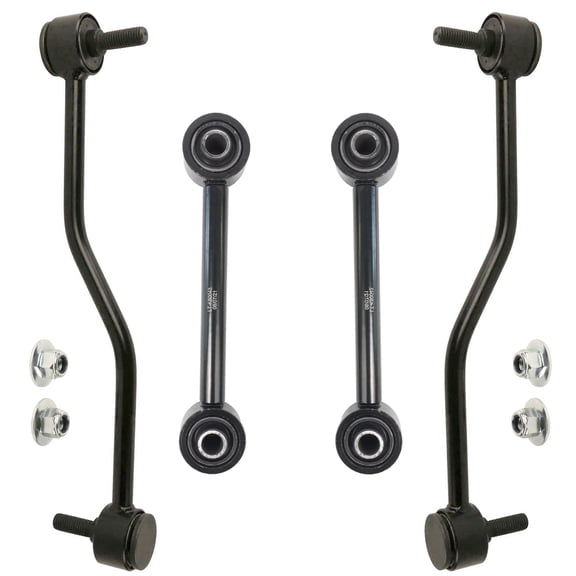 Detroit Axle - RWD Front and Rear Sway Bars End Links Replacement for 2017-2019 Ford F-350 F-450 Super Duty - 4pc Set