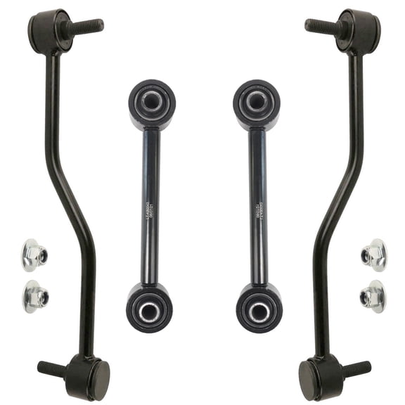Detroit Axle - RWD Front and Rear Sway Bars End Links for 2017-2022 Ford F-350 Super Duty 2018 2019 2020 2021 Replacement - 4pc Set