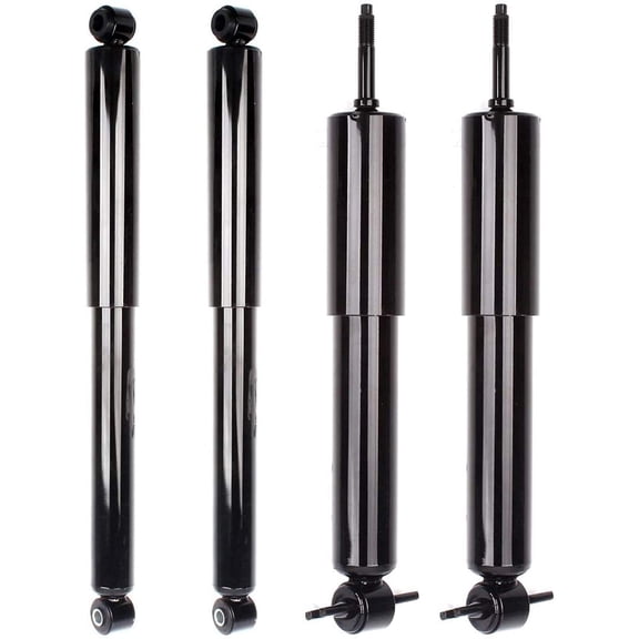 Detroit Axle - RWD Shock Absorbers for Ford Ranger Mazda B2300 B2500 B3000 Mazda B4000, 4 Shock Absorbers Assembly Front & Rear Replacement