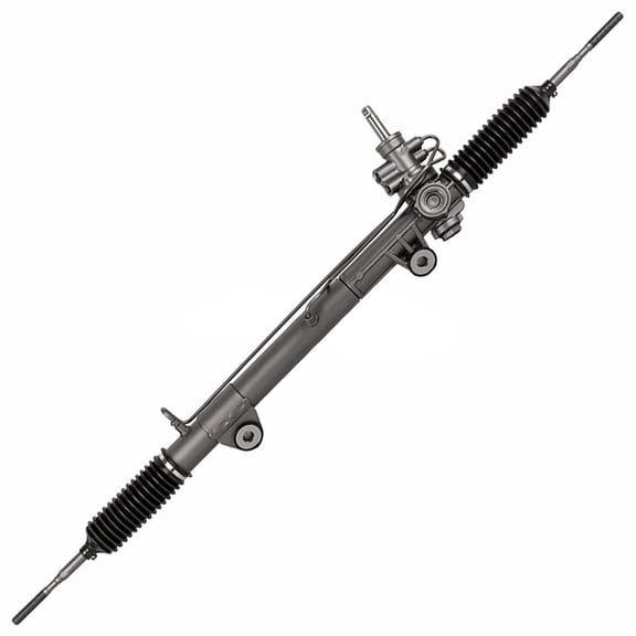 Detroit Axle - Rack and Pinion for 2005 2006 2007 2008 2009 2010 Dodge Dakota Mitsubishi Raider, Complete Power Steering Rack and Pinion Assembly Replacement