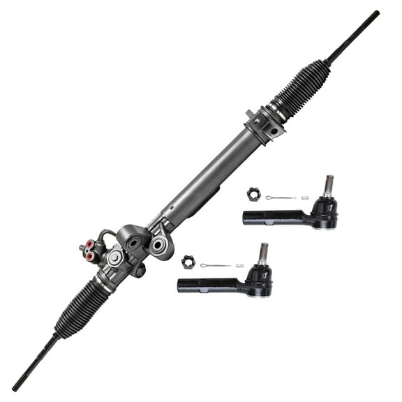 Detroit Axle - Rack Pinion Front Outer Tie Rods for GMC Acadia Buick Enclave Chevy Traverse Outlook