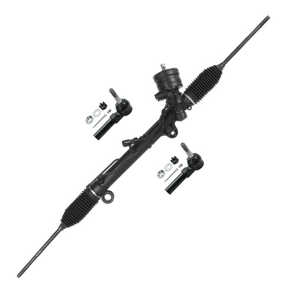 Detroit Axle - Rack and Pinion for Pontiac Grand Prix Buick LaCrosse Regal Century Oldsmobile Intrigue, Power Steering Rack & Pinion with Magnasteer, 2 Outer Tie Rods Replacement