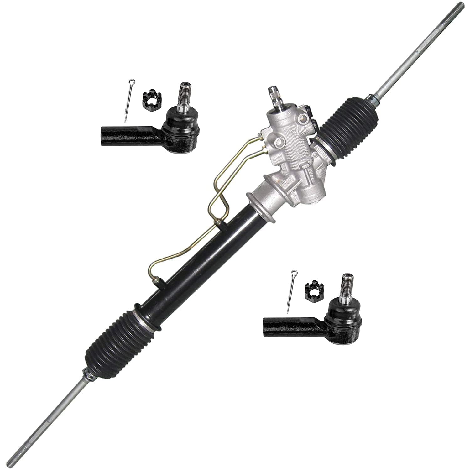 Detroit Axle Rack & Pinion for 19932002 Toyota Corolla Geo Chevy Prizm, Power Steering Rack