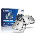 thumbnail image 1 of Detroit Axle - Rear 2pc Brake Calipers for Chevy Silverado GMC Sierra Yukon XL Suburban 1500 Tahoe Astro Cadillac Escalade DeVille, 2 Disc Brake Calipers with Bracket Replacement, 1 of 7