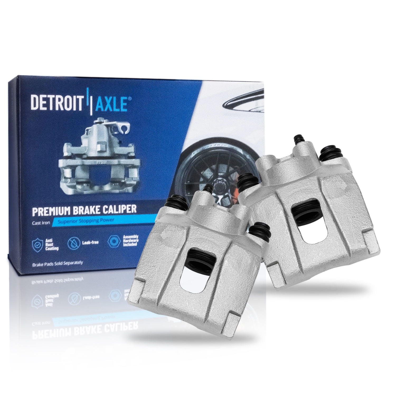 Detroit Axle Rear 2pc Brake Calipers for Ford Explorer Sport Trac