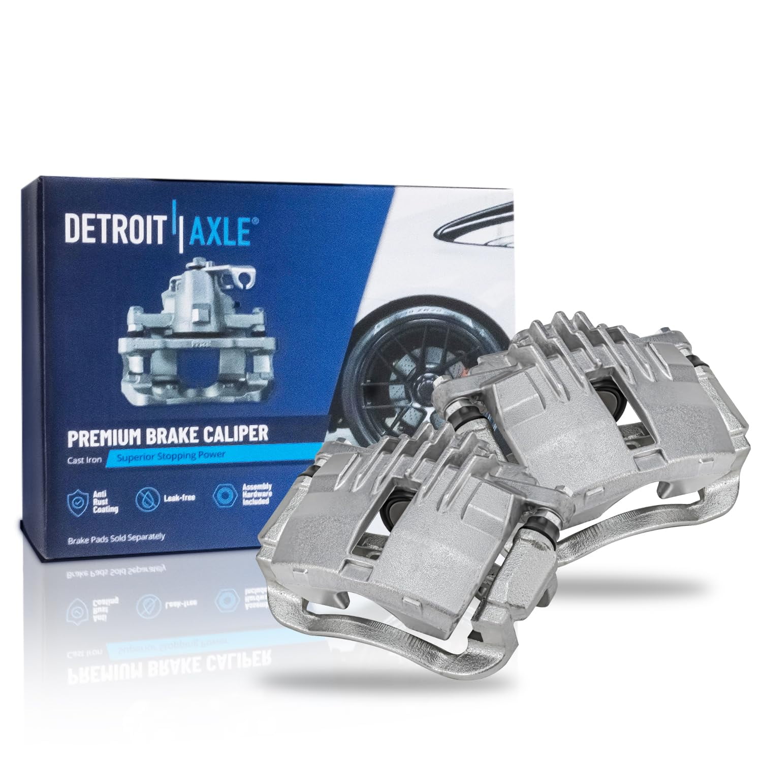 Detroit Axle Rear 2pc Brake Calipers for Chevy Blazer S10 GMC Jimmy