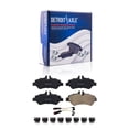 thumbnail image 1 of Detroit Axle - Rear 2pc Brake Pads for Dodge Sprinter Freightliner Mercedes-Benz Sprinter 2500 3500, 2 Ceramic Brake Pads with Hardware Replacement, 1 of 7
