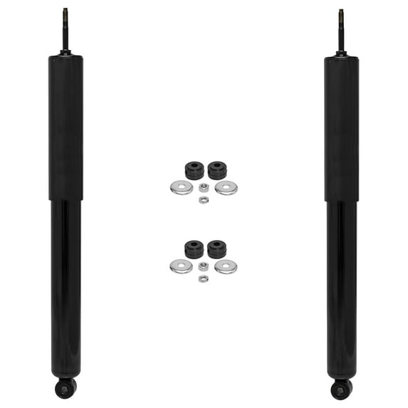 Detroit Axle - Rear 2pc Shock Absorbers for 4WD 2000-2006 Toyota Tundra, 2 Shock Absorbers Assembly 2001 2002 2003 2004 2005 Replacement