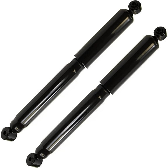 Detroit Axle - Rear 2pc Shocks Absorbers for 11-22 Chevy Silverado GMC Sierra 2500 3500 HD, 2 Shock Absorbers Assembly 2012 2013 2014 2015 2016 2017 2018 2019 2020 2021 Replacement