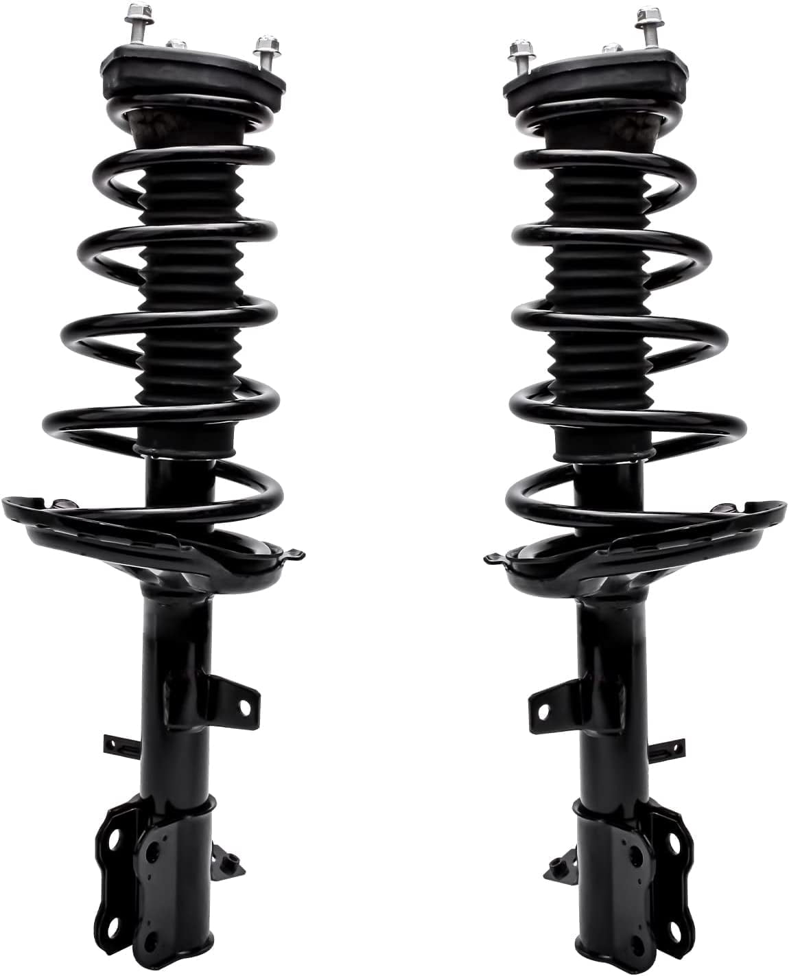 Detroit Axle - 2pc Rear Struts for 04-07 Toyota Highlander 04-06 Lexus RX330 06-07 RX400h, 2007 RX350, 2 Complete Struts w/Coil Spring Assembly Replacement Quick Install Ready Strut Shocks Assembly