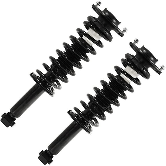 Detroit Axle - Rear 2pc Struts for 09-13 Subaru Forester, 2 Struts w/Coil Spring Assembly 2009 2010 2011 2012 2013 Replacement