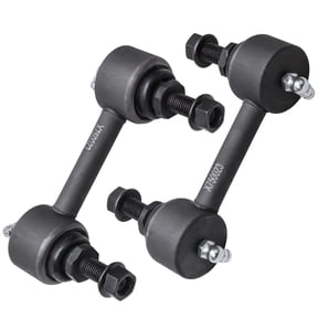 Detroit Axle - Rear 2pc Sway Bars for 2000-2009 Subaru Legacy Outback Honda S2000, 2003-2006 Baja, 2 Stabilizer Sway Bar End Links 2004 2005