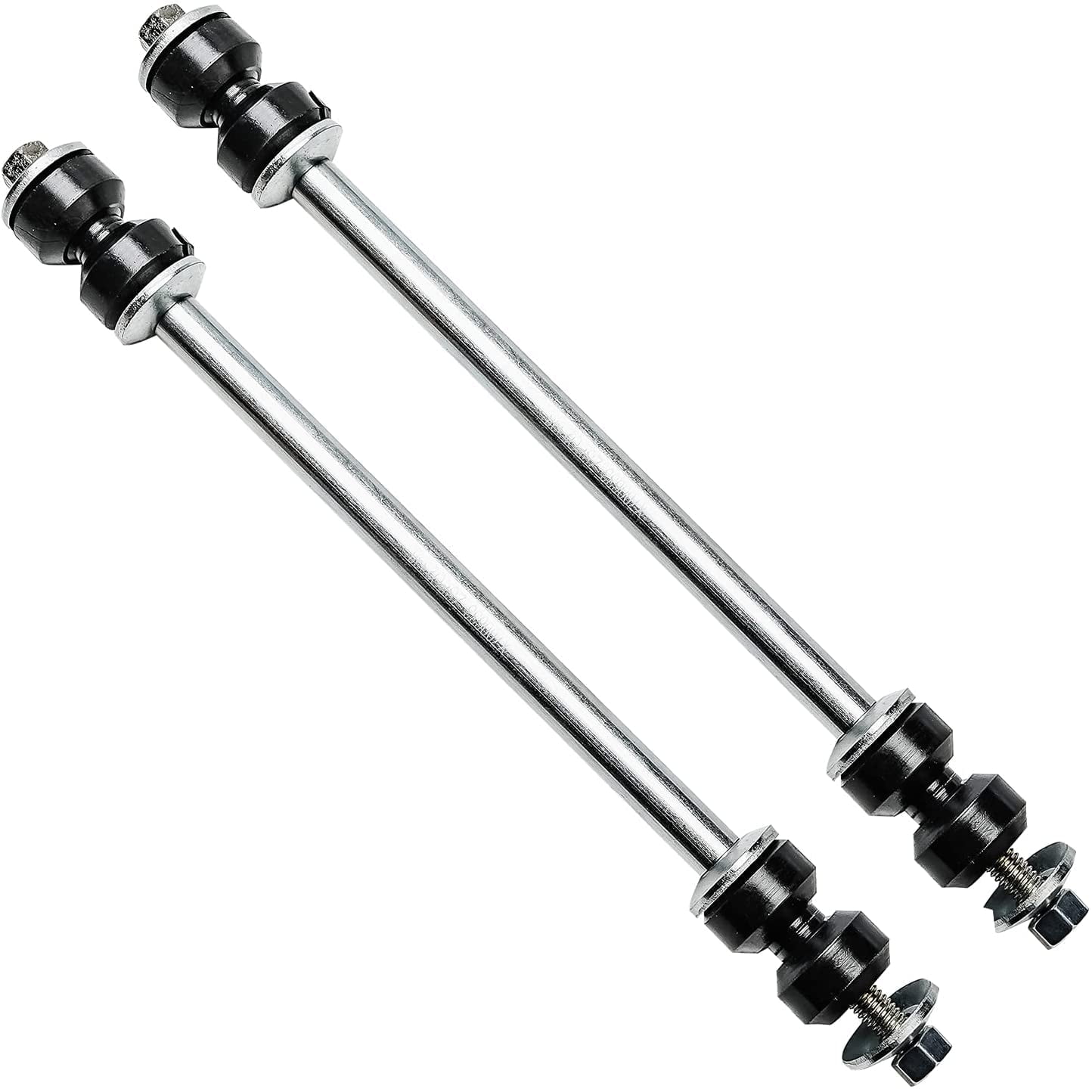 Detroit Axle - Rear 2pc Sway Bars for Buick Enclave Chevy Traverse GMC Acadia Limited Saturn Outlook, 2 Stabilizer Sway Bar Links Replacement