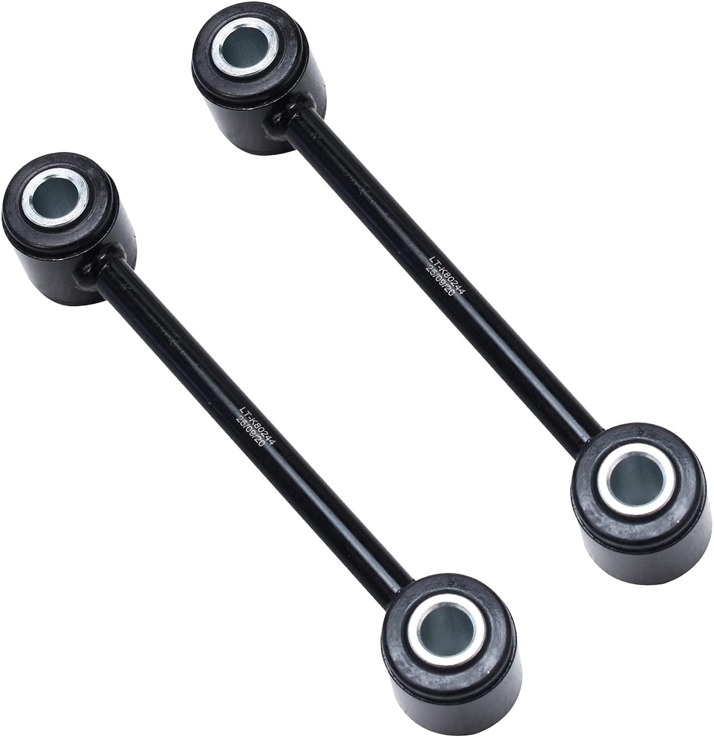 Detroit Axle - Rear 2pc Sway Bars for 1997-2010 Dodge Dakota 1997-2006 Jeep TJ Wrangler 2006-2009 Mitsubishi Raider, 2 Stabilizer Sway Bar End Links Replacement
