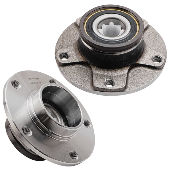 Styrin Rear Hub Detroit Axle - Rear 2pc Wheel Bearing Hubs for 2013-2016 Dodge Dart, 2 ...