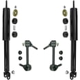 thumbnail image 1 of Detroit Axle - Rear 4pc Shock Absorbers Kit for Ford Flex Taurus Police Interceptor Special Service Police Sedan Lincoln MKT, 2 Shock Absorbers Assembly 2 Sway Bar Links Replacement, 1 of 6