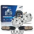 thumbnail image 1 of Detroit Axle - Rear Brake Calipers Brakes Brake Pads Replacement for Chevy Equinox GMC Terrain Fits select: 2007-2017 CHEVROLET EQUINOX LT, 2011-2017 GMC TERRAIN SLE, 1 of 6