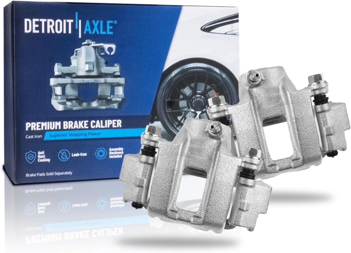 Detroit Axle Rear Brake Calipers for Toyota Sequoia 4Runner Lexus