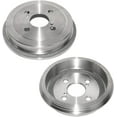 thumbnail image 1 of Detroit Axle - Rear Brake Drum Set for 2000-2005 Toyota Echo 4 Lug Models Drums 2001 2002 2003 2004, 1 of 6