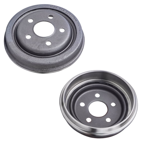 Detroit Axle - Rear Brake Drums Replacement for Dodge Shadow Plymouth Neon Sundance