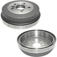 thumbnail image 1 of Detroit Axle - Pair Rear Brake Drums for 2002-2006 Toyota Camry 2002-2003 Solara Brake Drums Replacement Brakes, 1 of 7